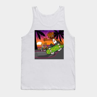 California Grizzly Cover Art Tank Top